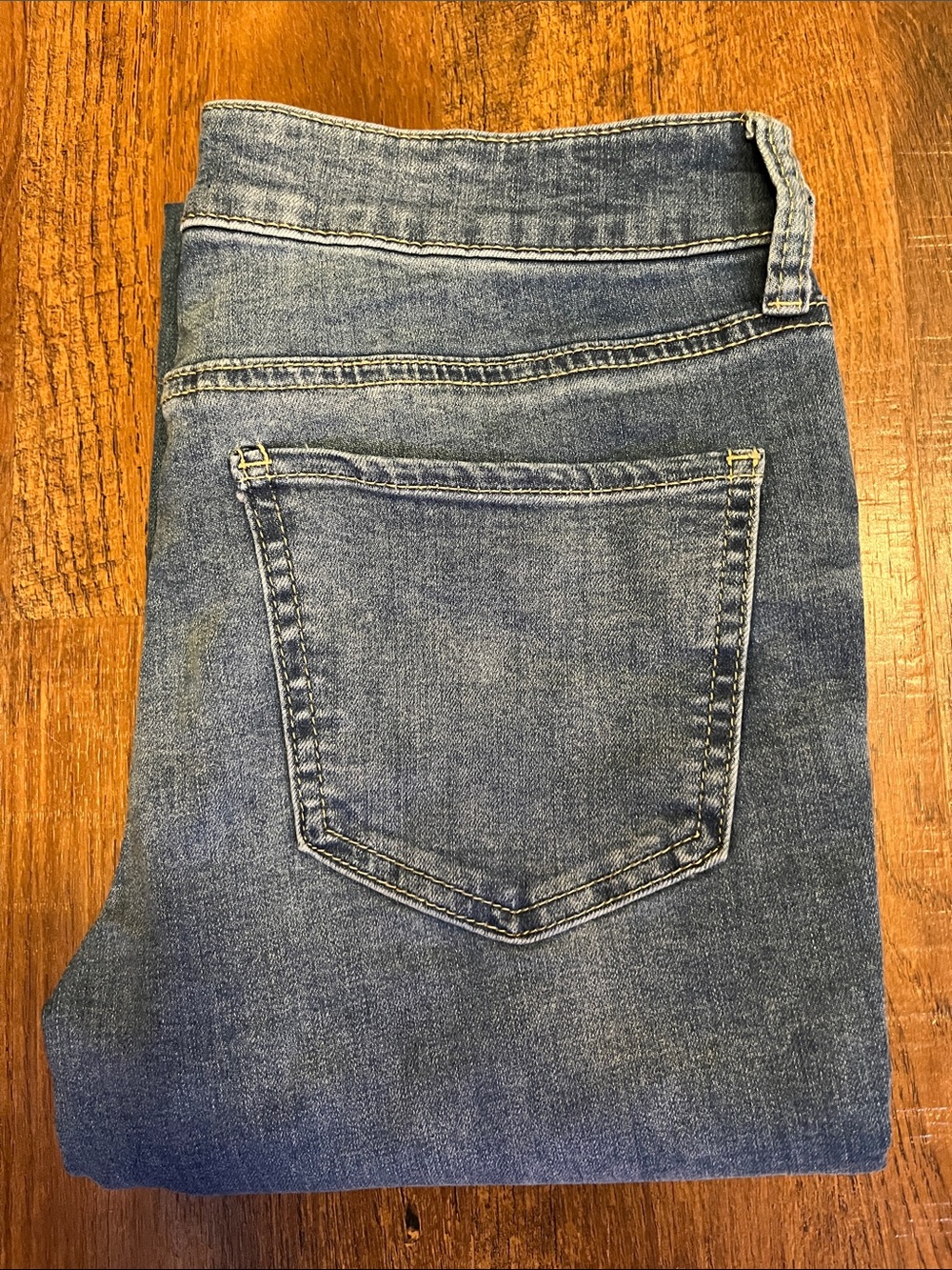 SO Women's Light Blue Flare Jeans